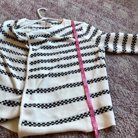 NWT Talbots Striped Black and White Women's Boucle Blazer / Sweater size 2XP - Picture 6 of 6